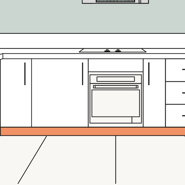 Plinthe cuisine
